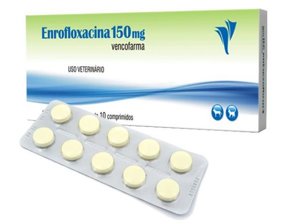 Enrofloxacina 150mg 10 comp. - Vencofarm