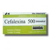 Cefalexina 500 mg 10 comprimidos - Unimedical