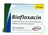 Biofloxacin 150 mg - 10 comprimidos - Biovet