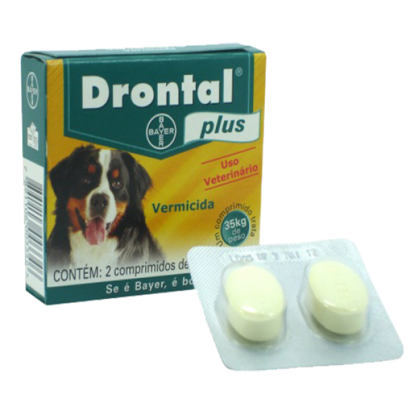 Drontal Plus 2 comprimidos 2.310mg